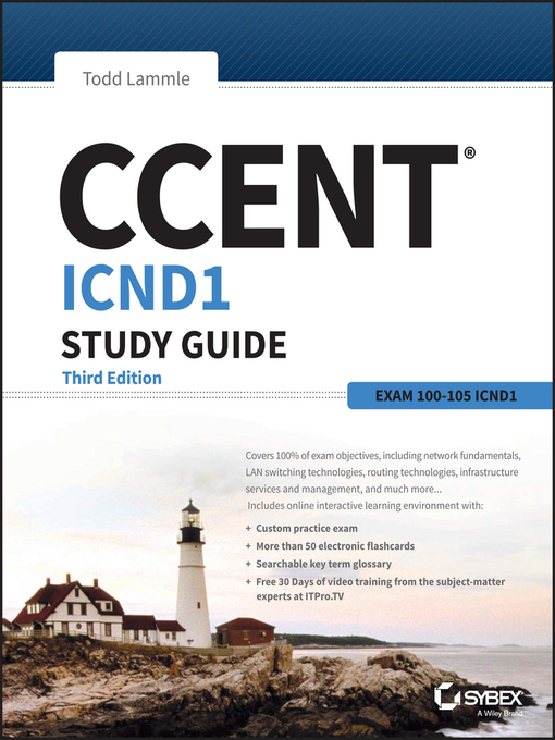 Cover image for CCENT ICND1 Study Guide